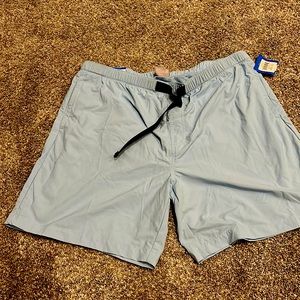 Columbia men’s trunks XL. Light blue
